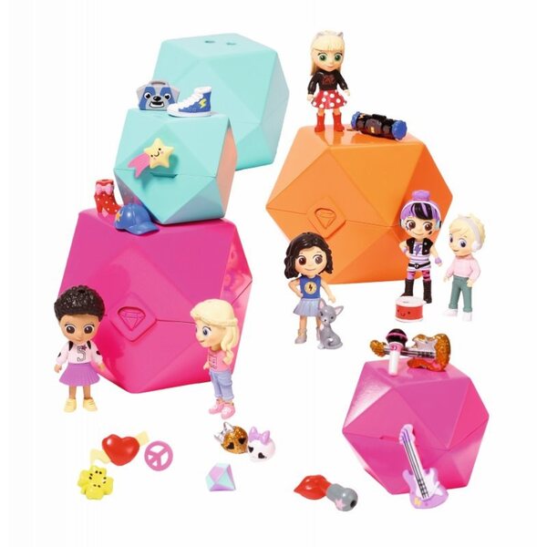 Zapf Laleczka LIL SNAPS - Bambola componibile con accessori e gioielli
