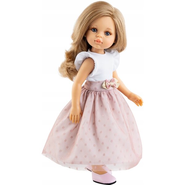 Paola Reina Ana 04677 - Poupée espagnole 32 cm, faite à la main en vinyle parfumé caramel