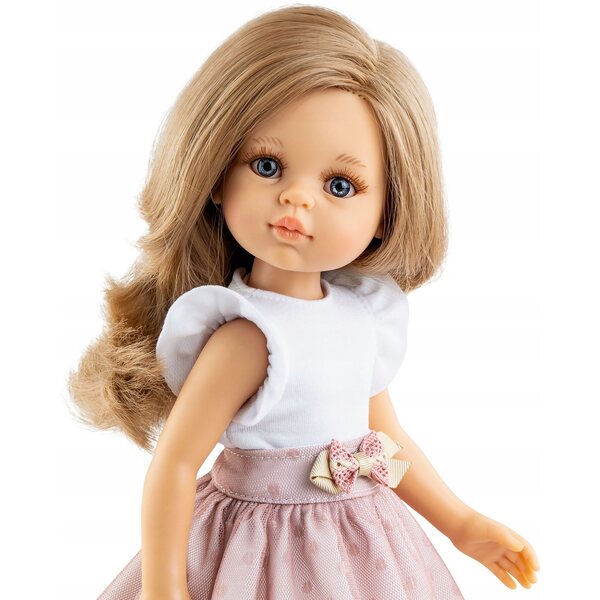 Paola Reina Ana 04677 - Poupée espagnole 32 cm, faite à la main en vinyle parfumé caramel