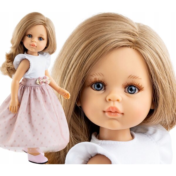 Paola Reina Ana 04677 - Poupée espagnole 32 cm, faite à la main en vinyle parfumé caramel