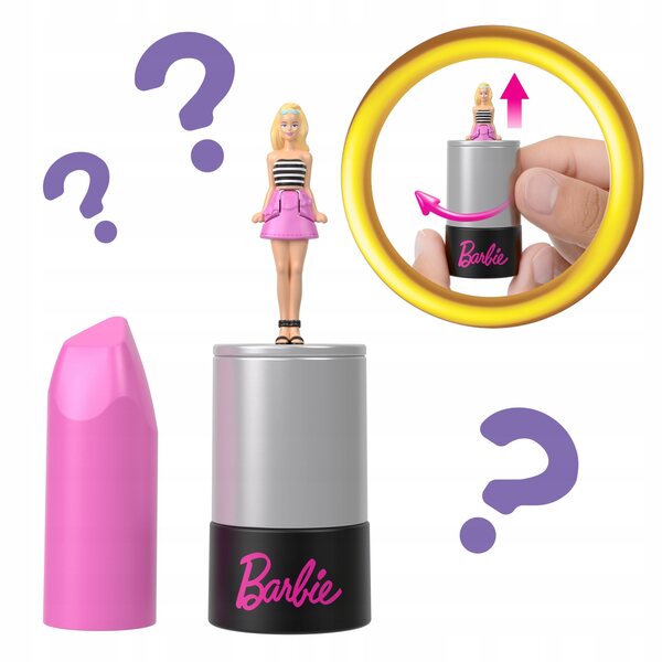 Mini-BarbieLand-Lalla-Überraschung in Lippenstift-Fashionistas zum Sammeln
