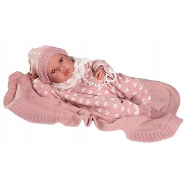 Lalka hiszpańska Erika z kocykiem 42cm