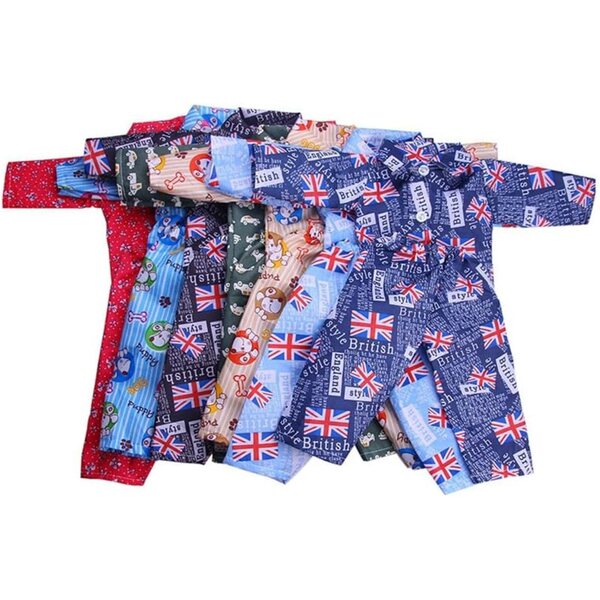 Lässiges Pyjama-Set für 46 cm große Puppen – sichere und abnehmbare Kleidung