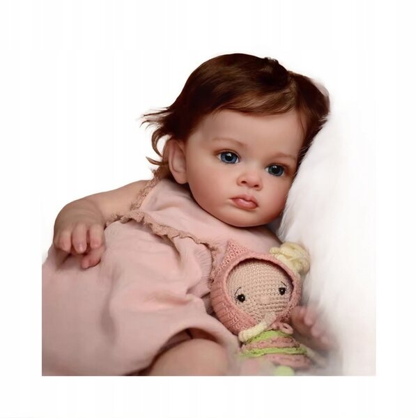 55 cm große Reborn-Puppe: realistisch wie ein echtes Baby, sicher und langlebig