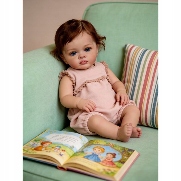 55 cm große Reborn-Puppe: realistisch wie ein echtes Baby, sicher und langlebig