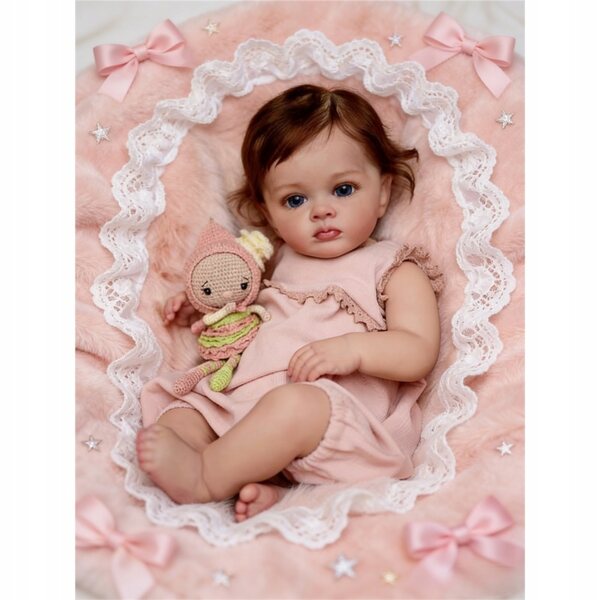 55 cm große Reborn-Puppe: realistisch wie ein echtes Baby, sicher und langlebig