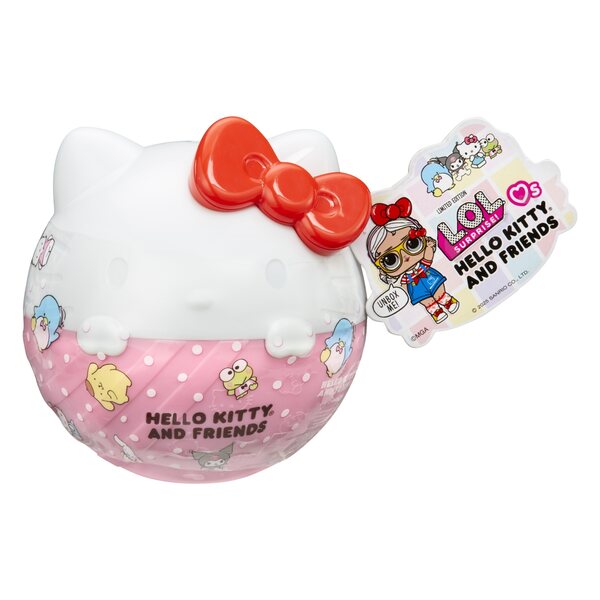 Kula-Überraschung L.O.L. Überraschen Sie Hello Kitty mit 8 Figuren und 7 Überraschungen
