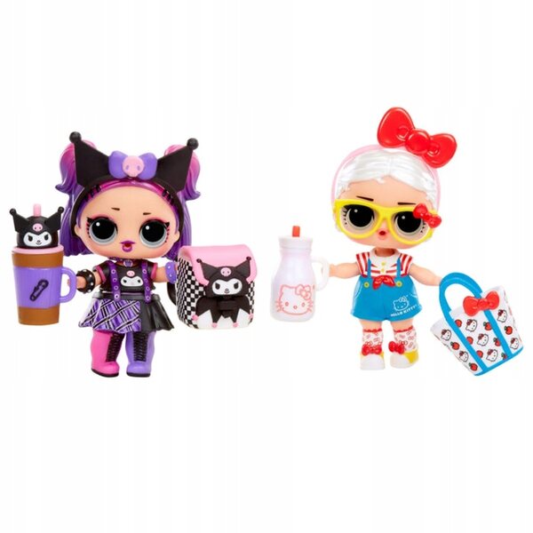Kula-Überraschung L.O.L. Überraschen Sie Hello Kitty mit 8 Figuren und 7 Überraschungen