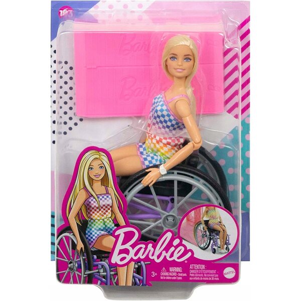 Barbie Fashionistas im Rollstuhl mit Rampe – Inklusivität und Stil für Kinder ab 3 Jahren