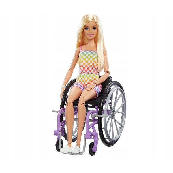 Barbie Fashionistas im Rollstuhl mit Rampe – Inklusivität und Stil für Kinder ab 3 Jahren