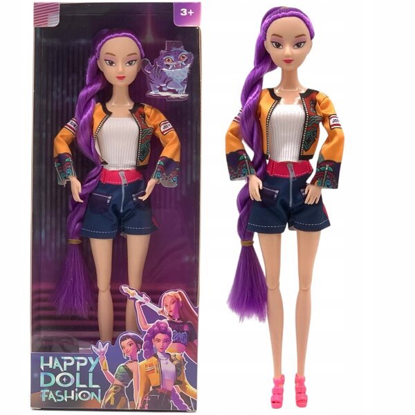 Bambola Rumi K-POP Demon Hunters 29 cm - guerriera che canta con stile alla moda
