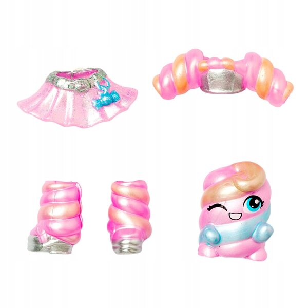Kookyloos Candy Land Marsh Mallow Minifigur Puppe 17,5 cm für Kinder ab 3 Jahren