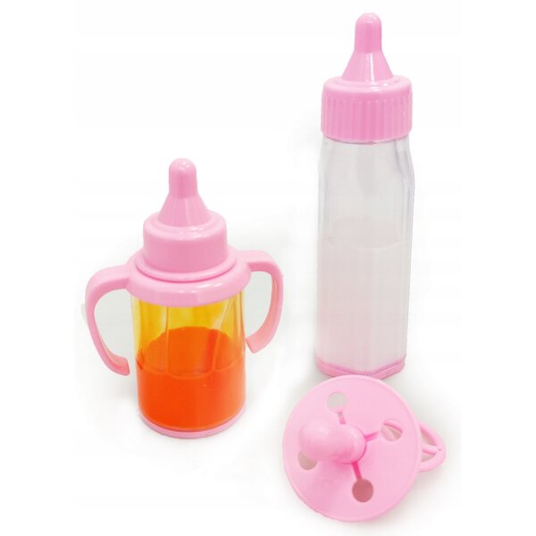 Badewannenset für Smily Play Puppen mit Zubehör 40 cm rosa