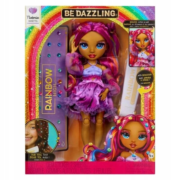 Rainbow High Noemie Violette 31 cm кукла с кристали и персонализирано облекло