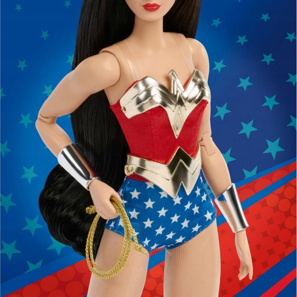 Barbie Wonder Woman Signature DC Comics Lack-Sammlerstück für 6+ Jahre