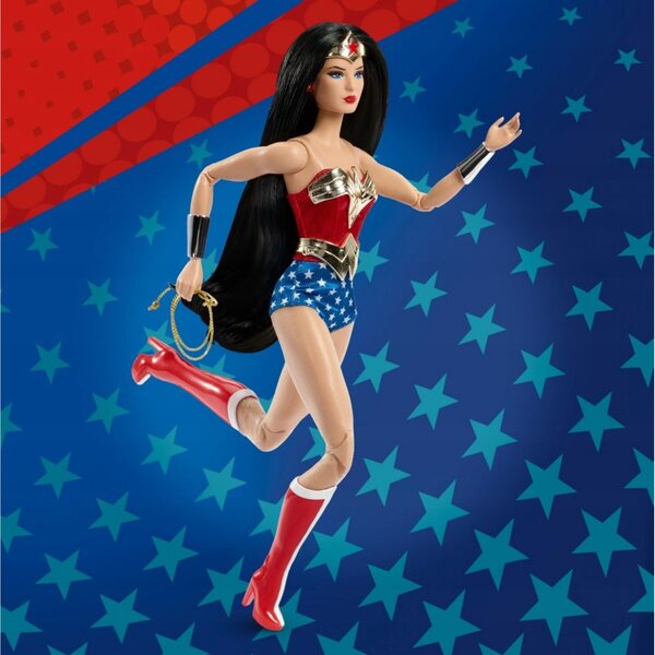 Barbie Wonder Woman Signature DC Comics Lack-Sammlerstück für 6+ Jahre