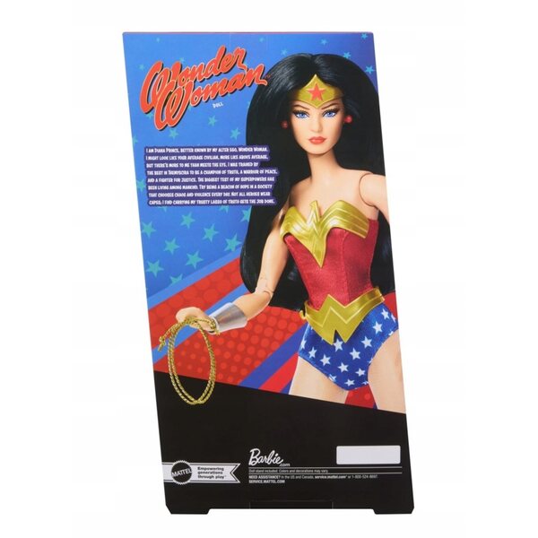 Barbie Wonder Woman Signature DC Comics Lack-Sammlerstück für 6+ Jahre