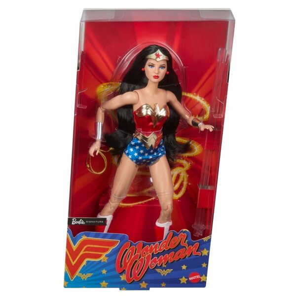 Barbie Wonder Woman Signature DC Comics Lack-Sammlerstück für 6+ Jahre