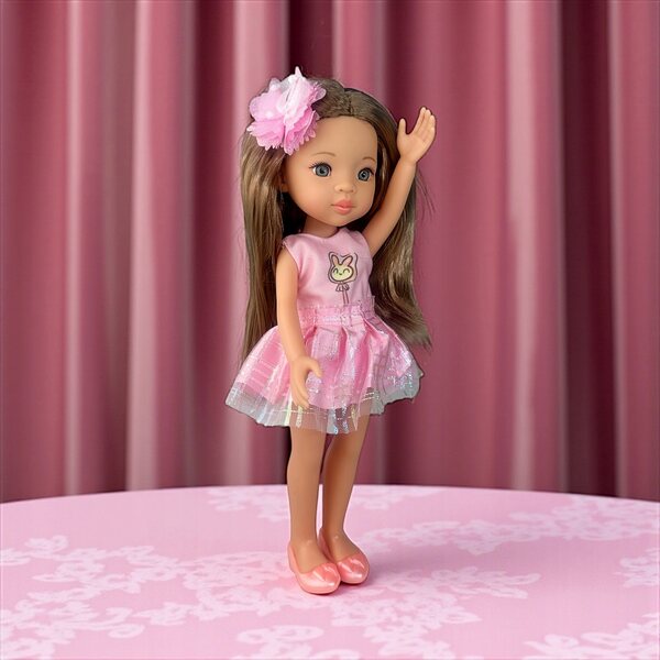 Bambola Bobas 32 cm con Capelli e Accessori - Sicura e Adatta Bambini 3+