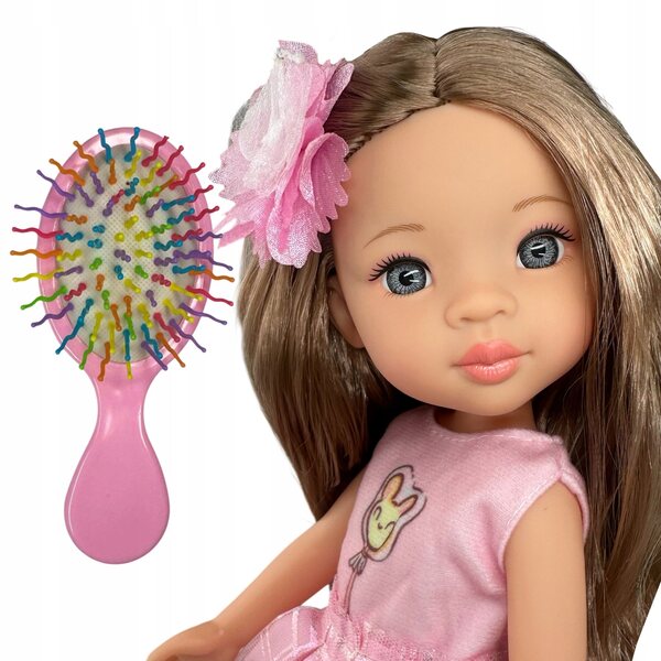 Bambola Bobas 32 cm con Capelli e Accessori - Sicura e Adatta Bambini 3+