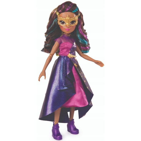 Bambola Sophia Unicorn Academy da 24 cm con maschera Spin Master e abito da ballo