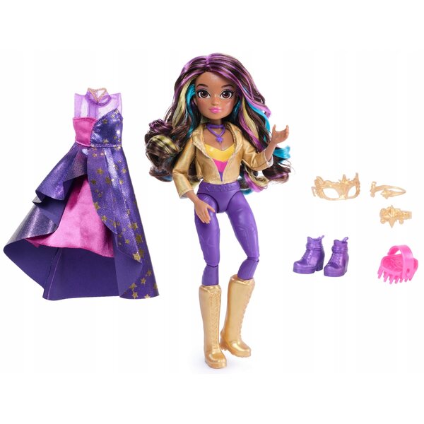 Bambola Sophia Unicorn Academy da 24 cm con maschera Spin Master e abito da ballo