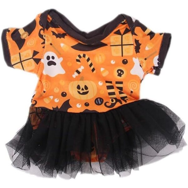 Halloween-Outfit für 18-Zoll-amerikanische Puppen – sicheres und lustiges Kostüm