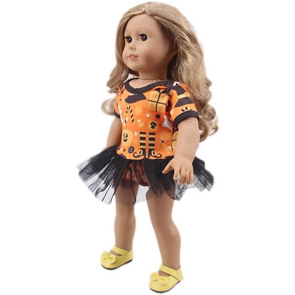 Halloween-Outfit für 18-Zoll-amerikanische Puppen – sicheres und lustiges Kostüm