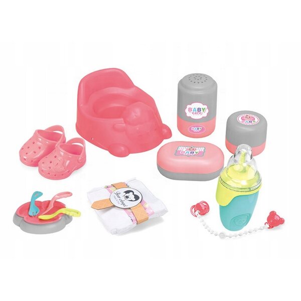 Martynka Baby Doll con accessori 3 in 1 parla, canta, beve e fa pipì - Set educativo