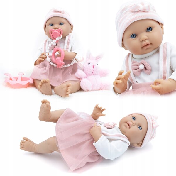 Baby Doll in vinile 55 cm con accessori realistici per bambini