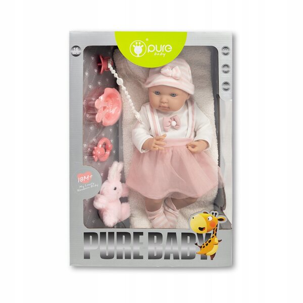 Baby Doll in vinile 55 cm con accessori realistici per bambini