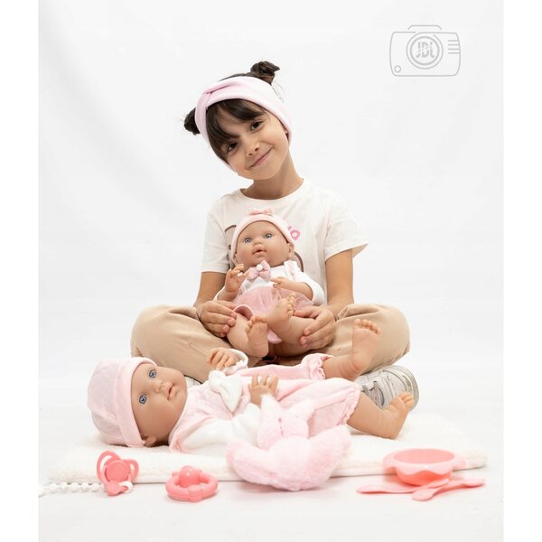 Baby Doll in vinile 55 cm con accessori realistici per bambini