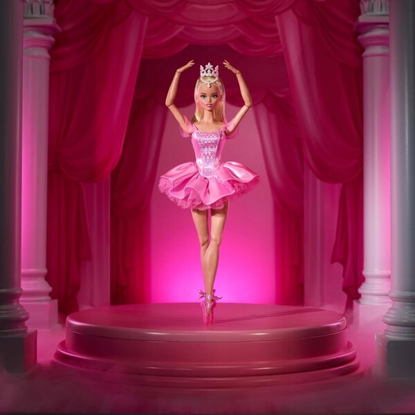 Barbie Ballet Wishes - Bambola Ballerina Elegante 29 cm Mattel per Bambini 6+