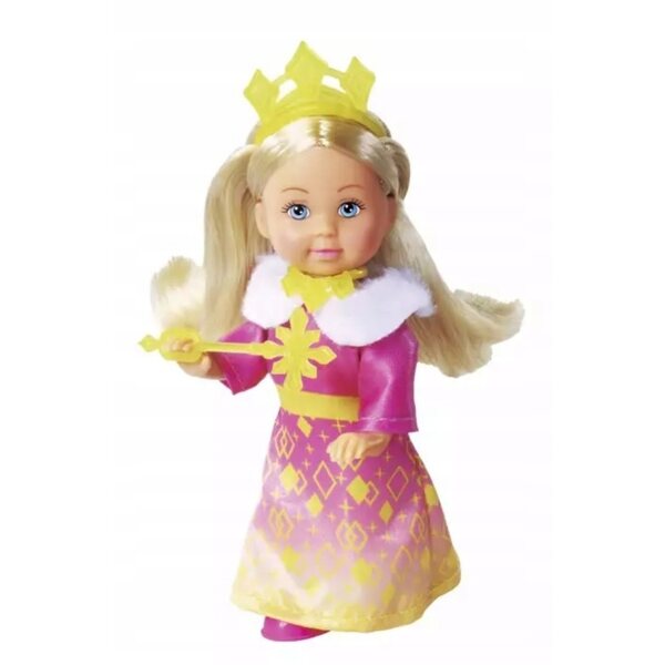 Principessa Evi con passeggiata in slitta - bambola principessa colorata 12 cm