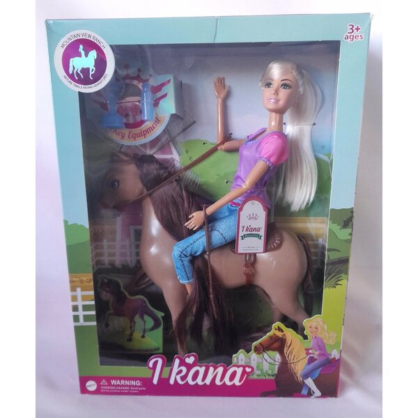 Doll con Cavallo Equestrian Set Horse Club: Gioco di Equitazione per Bambini