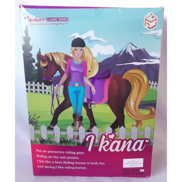 Doll con Cavallo Equestrian Set Horse Club: Gioco di Equitazione per Bambini