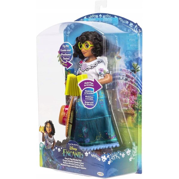 Bambola Mirabel Madrigal Disney Encanto 28 cm con musica e accessori