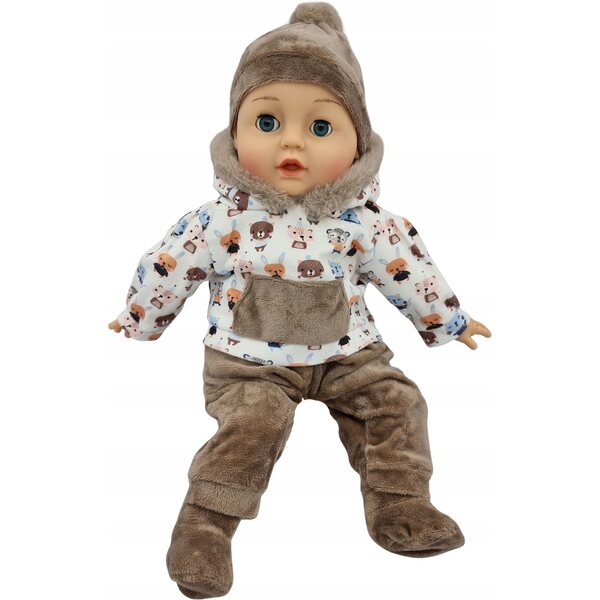 Laletta Bobas 45cm che parla e canta in polacco con occhi che si chiudono
