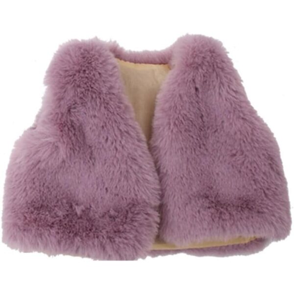 18-Zoll-Fleeceweste für 46 cm große amerikanische Puppe – Uteruik Casual Accessoire