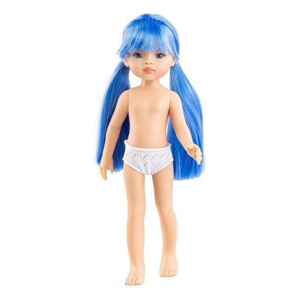 Bambola Paola Reina 32 cm in vinile made in Spagna senza vestiti