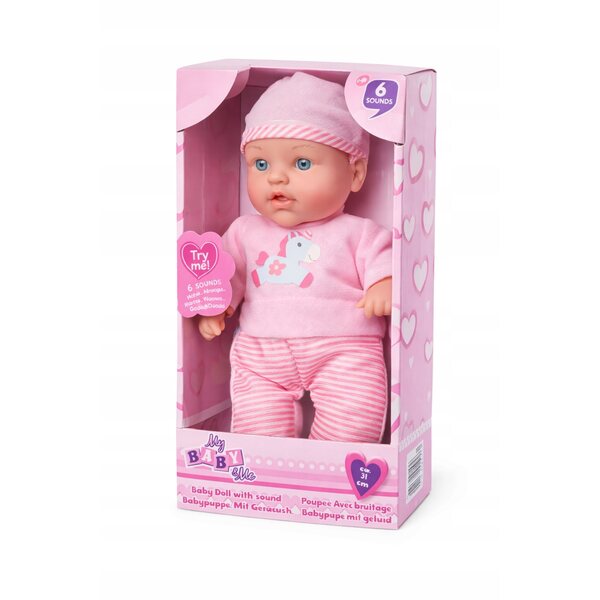 Baby Doll Interattiva 31 cm con 6 Suoni Realistici per Bambini