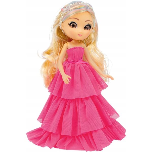 Unique Eyes Gran Gala Rebecca-Puppe mit elegantem Kleid und beweglichen Augen