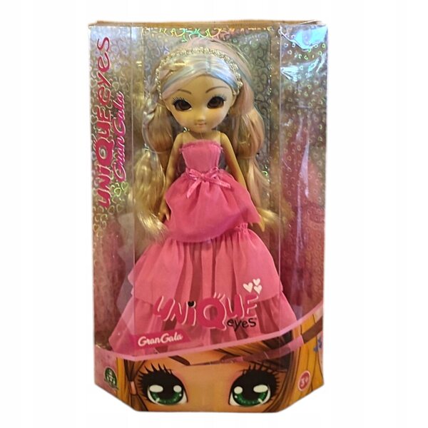 Unique Eyes Gran Gala Rebecca-Puppe mit elegantem Kleid und beweglichen Augen