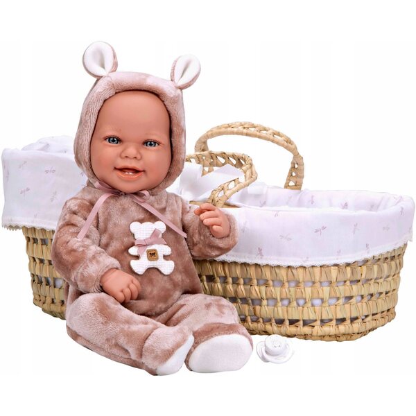 Bambola spagnola Munecas Arias 42 cm - ragazza realistica con accessori