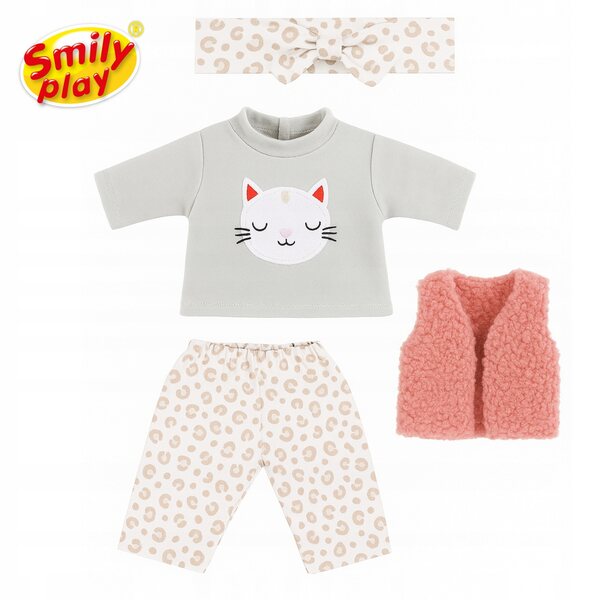 Die 32 cm große interaktive Puppe spricht und singt auf Polnisch und Englisch. Smily Play