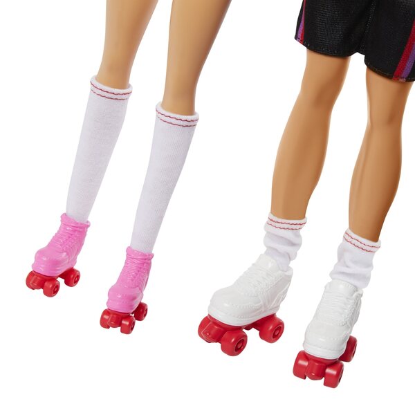 Barbie und Ken Fashionista mit Rollschuhen Mattel 3+ Puppenset