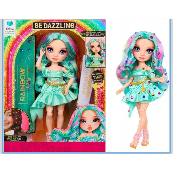 Rainbow High Celine Turquoise Be Dazzling Fashion - 31 см модел кукла