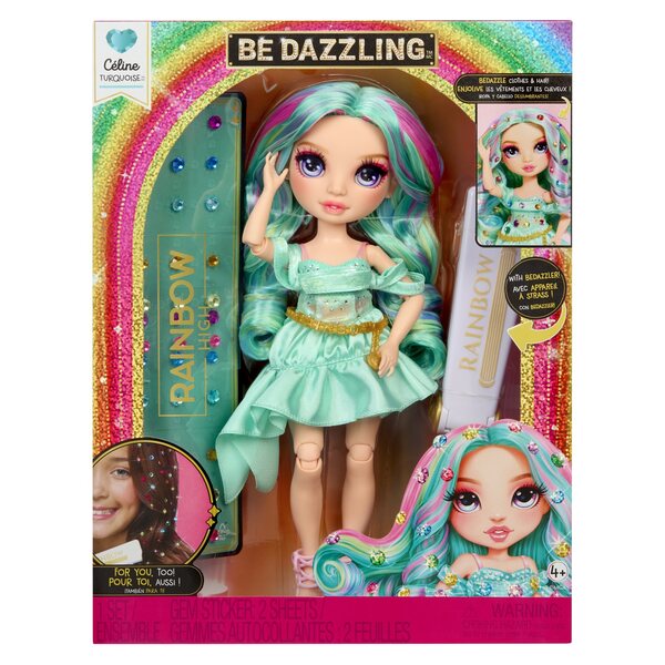 Rainbow High Celine Turquoise Be Dazzling Fashion - 31 см модел кукла