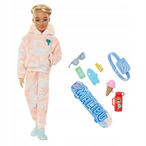 Barbie Dream Besties Ken mit Zubehör: eine Puppe mit beweglichen Teilen und stilvollen Accessoires