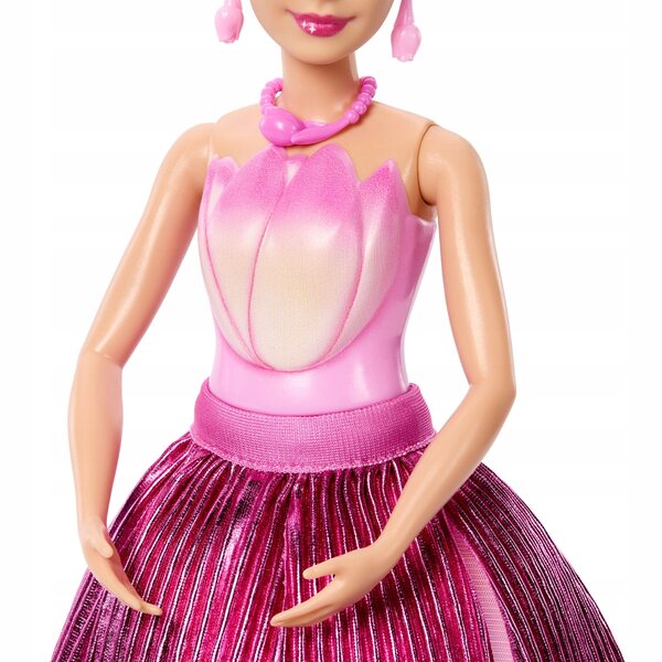 Lalcka Barbie Petal Pop Duftende rosa Tulpe mit Zubehör und Hase